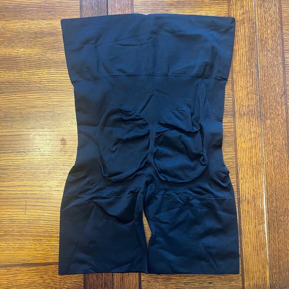 MeMoi Black XL High-Waisted Seamless Firming Thigh Shaper - Picture 10 of 13